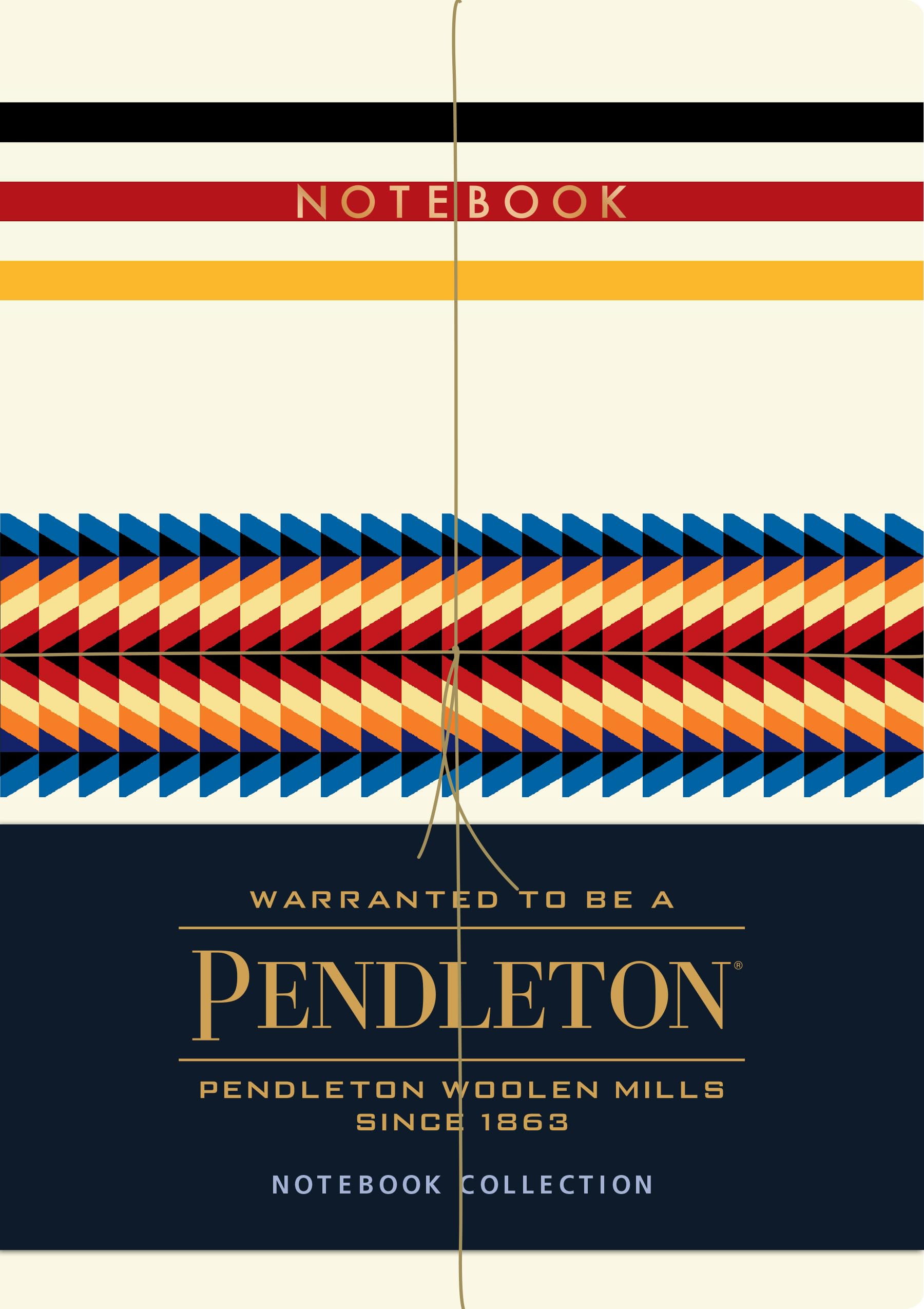 Chronicle Books Pendleton Notebook Collection for Artists and Artists on the Go with Watercolor Compatibility and Durab